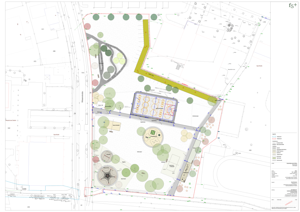 Datteln baut Plan Sportpark Mitte
