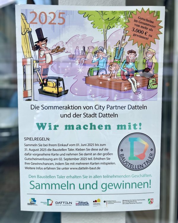 Poster Baustellen Taler